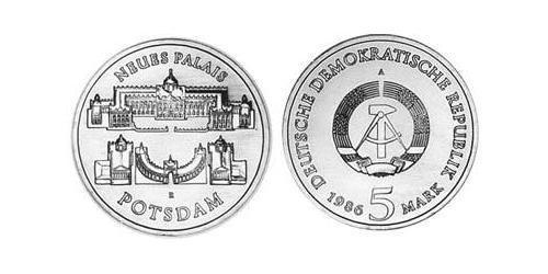 5 Mark República Democrática Alemana (1949-1990) Níquel/Cobre 