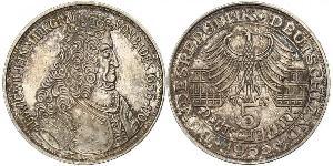 5 Mark Alemania Plata 