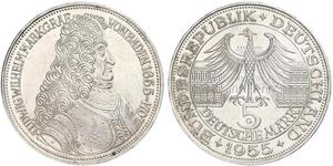 5 Mark Alemania Plata 