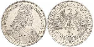 5 Mark Alemania Plata 