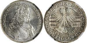 5 Mark Alemania Plata 