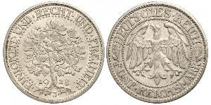 5 Mark Alemania / República de Weimar (1918-1933) Plata 
