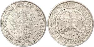 5 Mark Alemania / República de Weimar (1918-1933) Plata 
