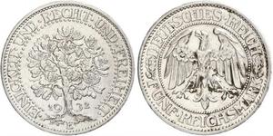 5 Mark Alemania / República de Weimar (1918-1933) Plata 