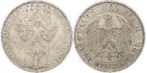 5 Mark República de Weimar (1918-1933) Plata 