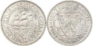 5 Mark República de Weimar (1918-1933) Plata 