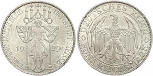 5 Mark República de Weimar (1918-1933) Plata 