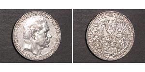 5 Mark República de Weimar (1918-1933) Plata Paul von Hindenburg