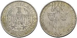 5 Mark República de Weimar (1918-1933) Plata 