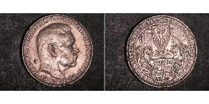 5 Mark República de Weimar (1918-1933) Plata Paul von Hindenburg