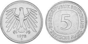 5 Mark Germania Rame/Nichel 