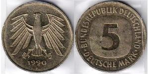 5 Mark Germania Rame/Nichel 