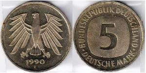 5 Mark Germania Rame/Nichel 