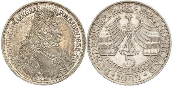 5 Mark Deutschland Silber 
