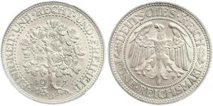 5 Mark Deutschland / Weimarer Republik (1918-1933) Silber 