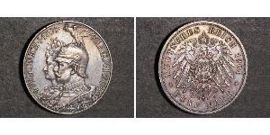 5 Mark Königreich Preußen (1701-1918) Silber Wilhelm II, German Emperor (1859-1941)