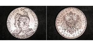 5 Mark Königreich Preußen (1701-1918) Silber Wilhelm II, German Emperor (1859-1941)