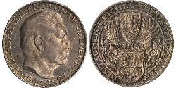 5 Mark Weimarer Republik (1918-1933) Silber Paul von Hindenburg