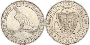 5 Mark Weimarer Republik (1918-1933) Silber 