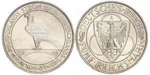 5 Mark Weimarer Republik (1918-1933) Silber 