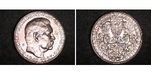 5 Mark Weimarer Republik (1918-1933) Silber Paul von Hindenburg