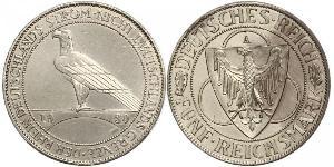 5 Mark Weimarer Republik (1918-1933) Silber 
