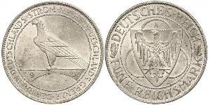 5 Mark Weimarer Republik (1918-1933) Silber 