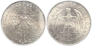 5 Mark Weimarer Republik (1918-1933) Silber 