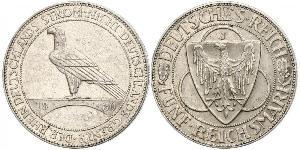 5 Mark Weimarer Republik (1918-1933) Silber 