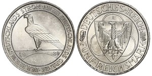 5 Mark Weimarer Republik (1918-1933) Silber 