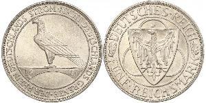 5 Mark Weimarer Republik (1918-1933) Silber 