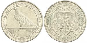 5 Mark Weimarer Republik (1918-1933) Silber 