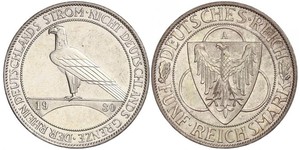 5 Mark Weimarer Republik (1918-1933) Silber 