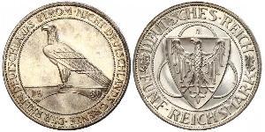 5 Mark Weimarer Republik (1918-1933) Silber 