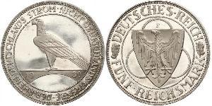 5 Mark Weimarer Republik (1918-1933) Silber 