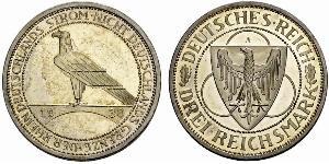 5 Mark Weimarer Republik (1918-1933) Silber 