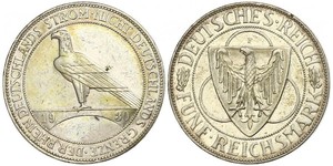 5 Mark Weimarer Republik (1918-1933) Silber 