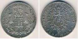 5 Mark  Silber 