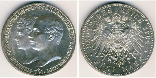5 Mark  Silber 