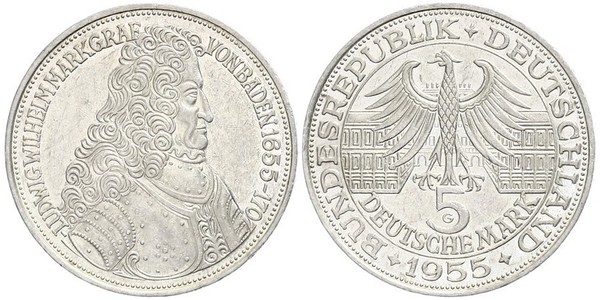 5 Mark Germany Silver 