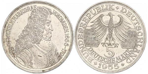 5 Mark Germany Silver 