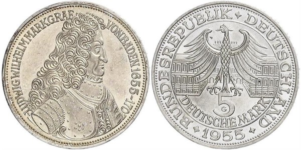 5 Mark Germany Silver 