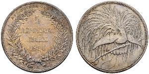 5 Mark New Guinea Silver 