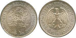 5 Mark Weimar Republic (1918-1933) / Germany Silver 