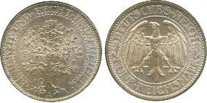 5 Mark Weimar Republic (1918-1933) / Germany Silver 