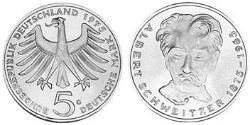 5 Mark West Germany (1949-1990) Silver 