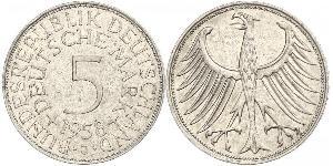 5 Mark West Germany (1949-1990) Silver 