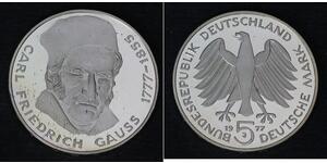 5 Mark West Germany (1949-1990) Silver 