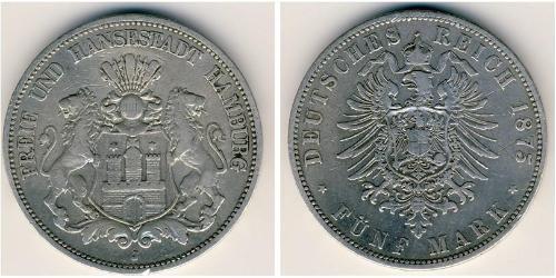5 Mark  Silver 