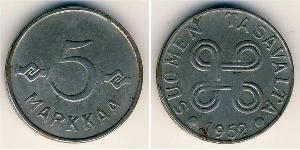 5 Mark Finland (1917 - ) Steel 